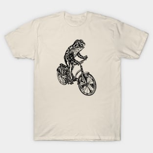 SEEMBO Frog Cycling Bicycle Bicycling Biker Biking Fun Bike T-Shirt